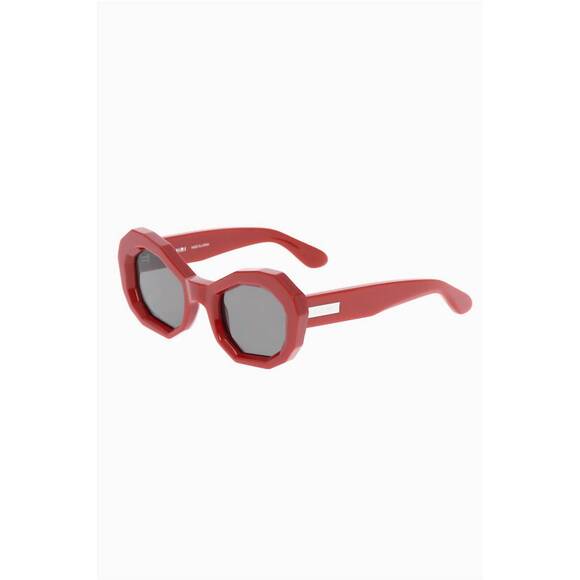 NEW AMIRI men's honeycomb sunglasses in red